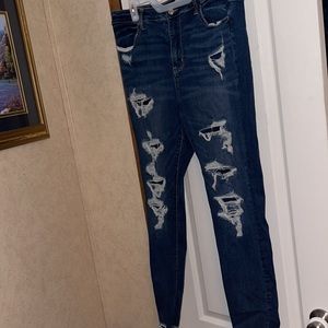 NEW american eagle next level stretch super high rise jeggings